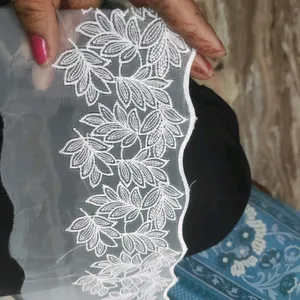 Pure Dyeable Organza Lace