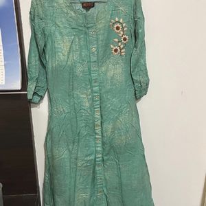 Green Kurta