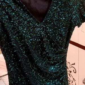 A Party Wear Sequins Dress