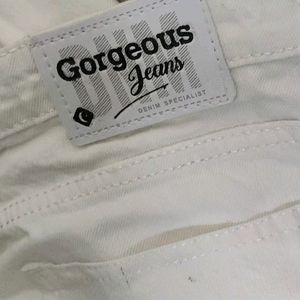 Women's White Jeans