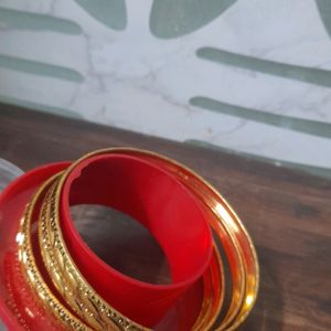 Gold Plated Bangles