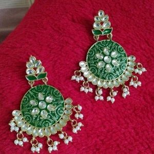 These are Kundan work earrings