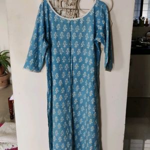 Beautiful Handblock Print Sanganeri Cotton Kurta