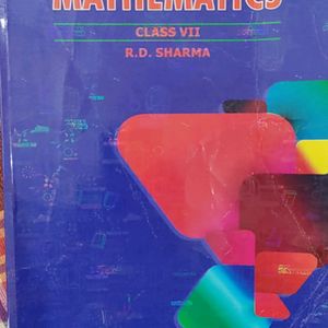 RD Sharma Class 7 Maths Book