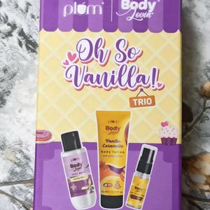 plum body'lovin oh so vanilla trio kit