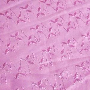 2piece chikankari pink suit set unstitched