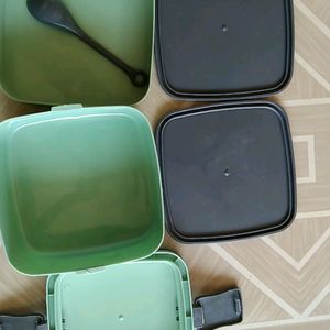 Bright Colored Plastic Lunch Box