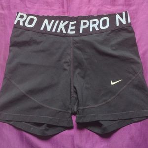 Nike Pro Black Shorts.