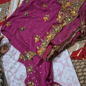 Silk Cotton|Hand Work|Saari