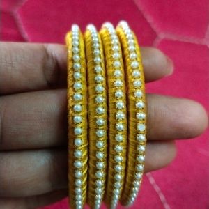 Pearl Bangle Set