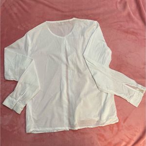 Redtag White Formal/ Semi Formal Shirt