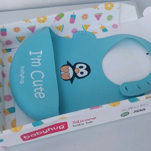 Silicone baby bib