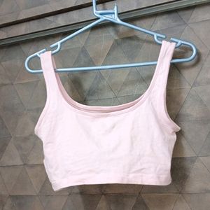 Babypink Barbie Tank Crop Top