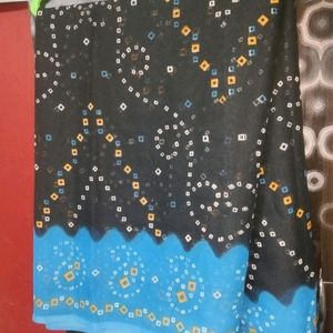 Joy Puri Print Chiffon Saree