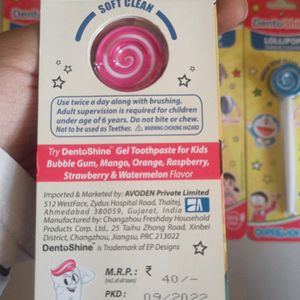 Combo Lollipop Tongue Cleaner For Babies