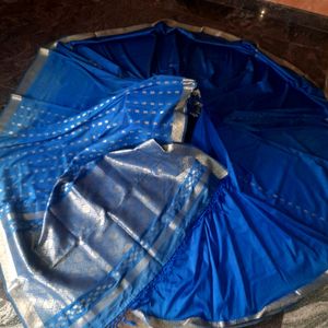 ROYAL BLUE SAREE FOR FESTIVE..