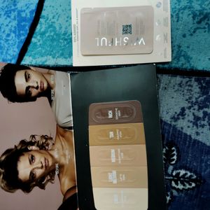 Huda Beauty Foundation And Cleanser Sample Card