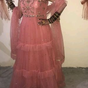 Heavy Gown Perfect For Wedding And Festival