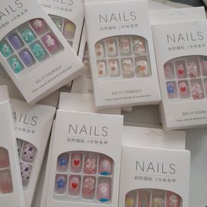 Fake Nails Pack Of 12