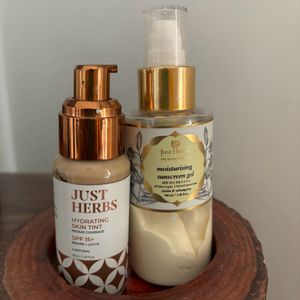 Just herbs- Skin Tint & Sunscreen Gel Set