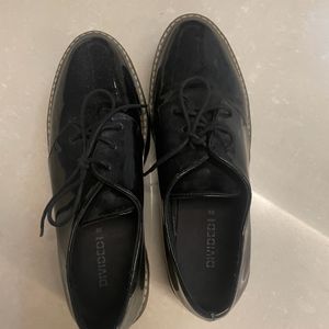 Lightly Used Black Heeled Shoes