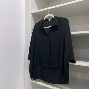 Women's Black Hift Blouse