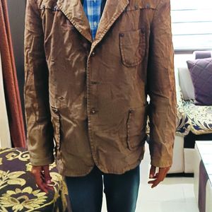 Kotrai Branded Blazer Brown