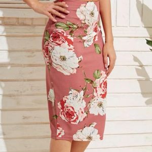 Floral skirt