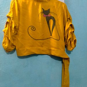 Mustard Yellow Top