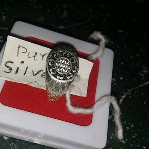 Silver Men Ring