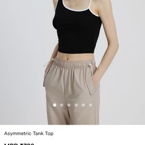 Knotted Asymmetric Tank Top