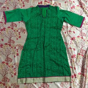 Beautiful Green Kurti