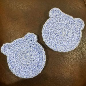 BEAR CROCHET COASTERS