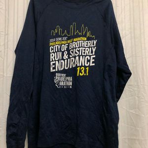 Blue Long Sleeve T Shirt