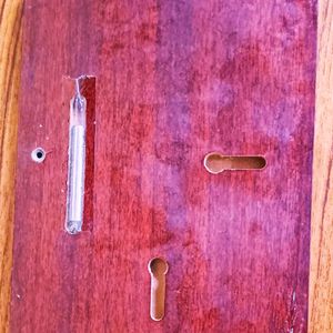 Beautiful Small Wooden Board With Hook For Decor