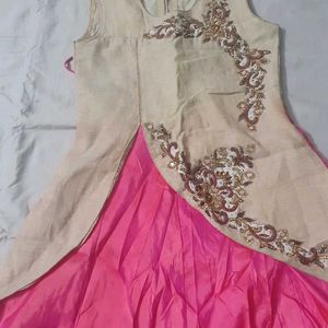 Very Beautiful Party Wear Long Frock For Sale