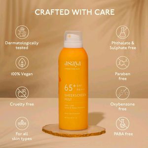 Asaya Sunscreen Spray 65+Spf Pa+++