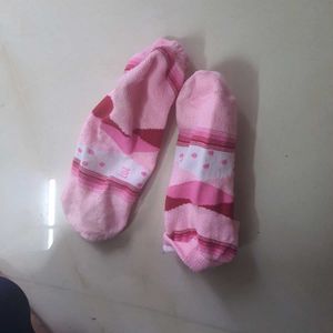 pink preloved socks