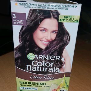 Garnier Hair Color (3. Darkest Brown )