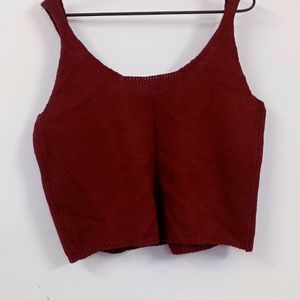 Urbanic Style Knitted Crop Top