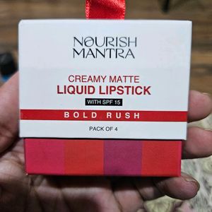 Nourish Mantra Creamy Matte Liquid Lipstick