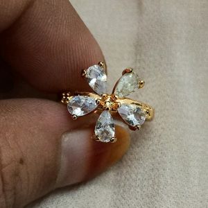 Small Girls Ring,totally New Gold Ad Diamond Ring