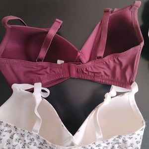 Ser Of 2 Bras,Used Once Only