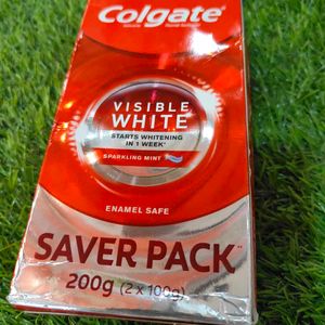 Colgate Visible White Whitening Booster Combo