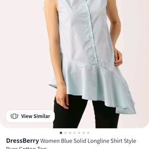 Price Drop!! DressBerry Cotton Shirt Top.
