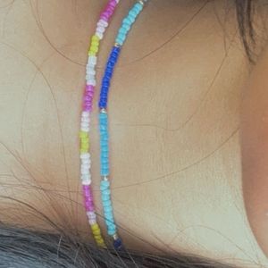 Aesthetic beaded necklace