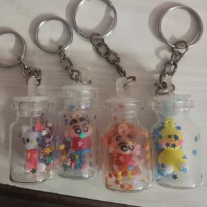 PACK OF 4 aesthetic keychains