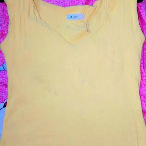 😍Yellow 🟡 Mustard Style Tank Top I 34-36