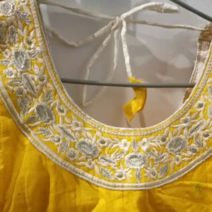 Yellow Cotton Blouse