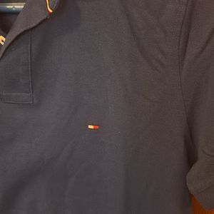 Blue Tommy Hilfiger Polo T-shirt